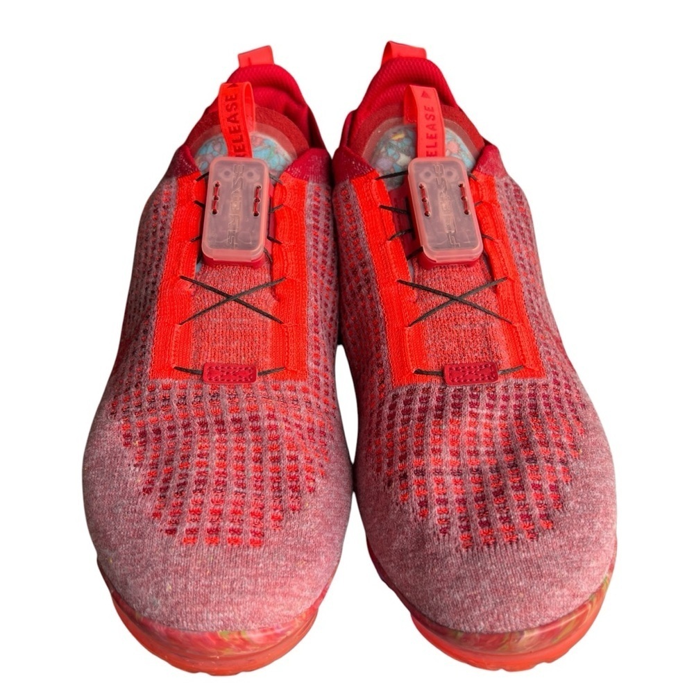 Nike Air VaporMax 2020 Flyknit Team Red Men’s Size 10.5 - Picture 2 of 7